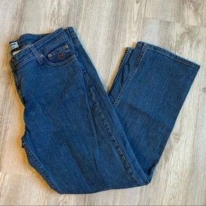 Harley Davidson Straight Leg Denim Jeans, Size 12 Petite